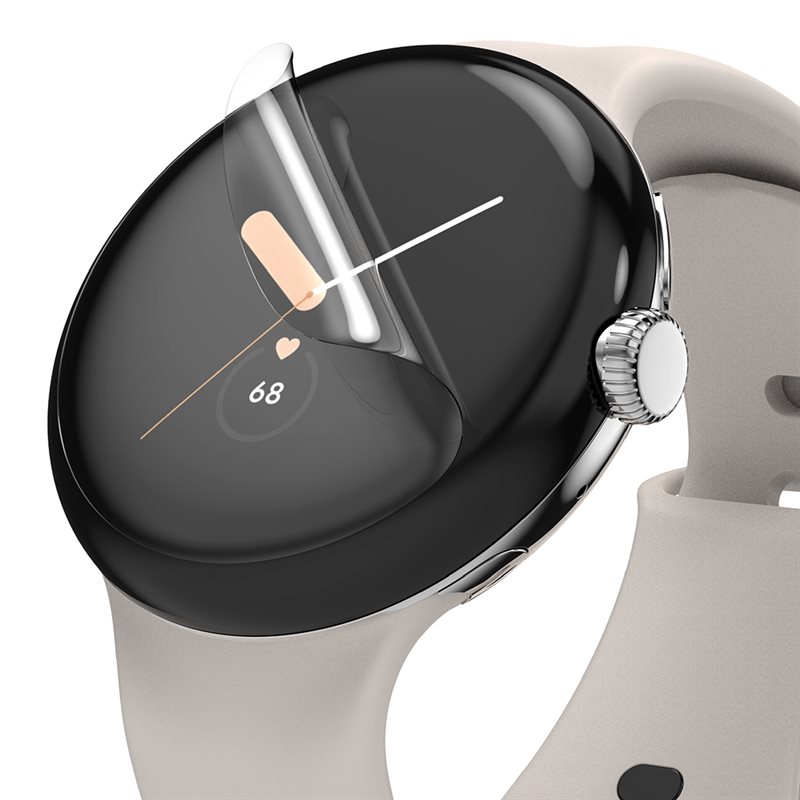 Ringke Google Pixel Watch Skärmskydd skyddsfilm - Dual Easy (3-pack) - Skärmskydd