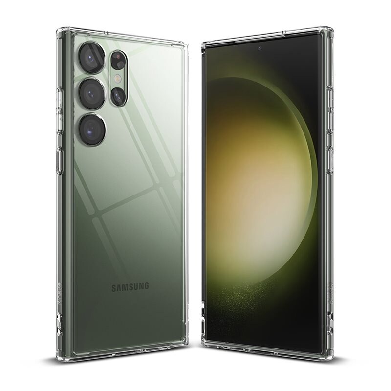 Ringke Samsung Galaxy S23 Ultra Fusion skal, Genomskinlig - Stilrent mobilskal i snygg design