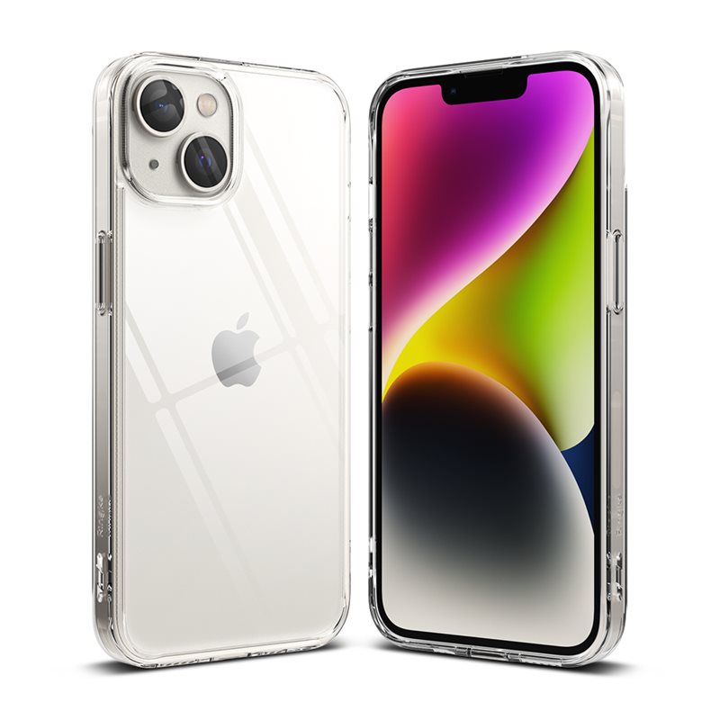Ringke iPhone 14 Fusion skal, Genomskinlig - Stilrent mobilskal i snygg design