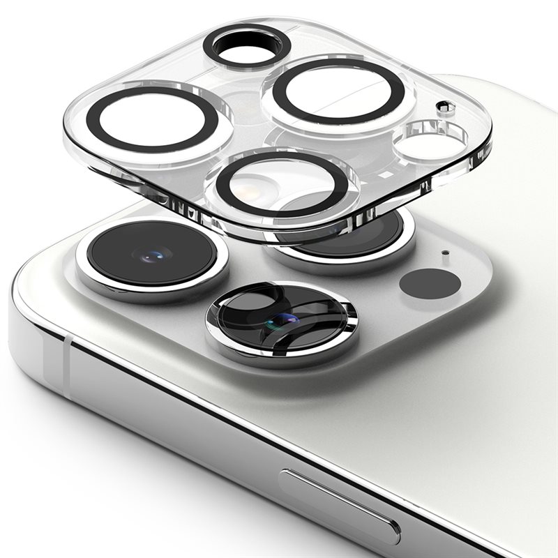 Ringke iPhone 15 Pro Kameraskydd i glas (2-pack) - Kameraskydd - Linsskydd - Hög kvalitet