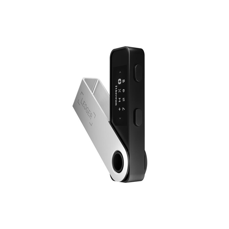 Ledger Nano S Plus Krypto Hårdvaruplånbok, svart