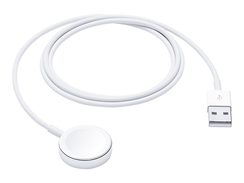 Apple Apple Watch till USB-A Magnetisk laddningskabel 1m, vit