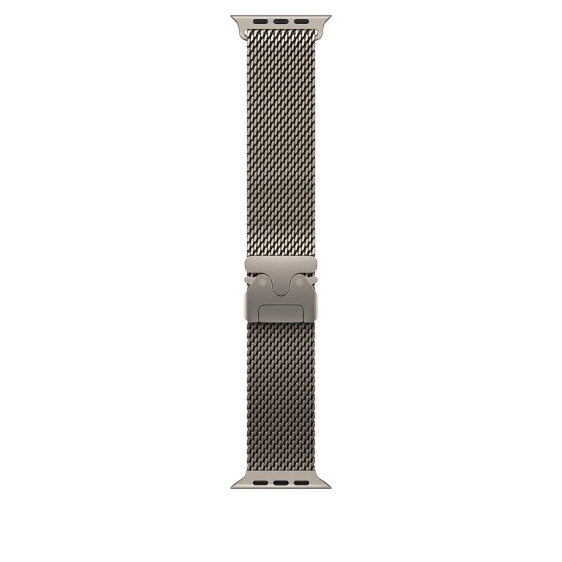 Apple Apple Watch Series 8 45mm Milanesisk loop M, Natural Titanium