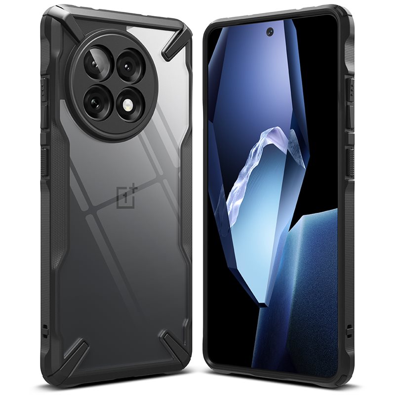 Ringke OnePlus 13R Fusion X Skal, Svart - Mobilskal i tuff design