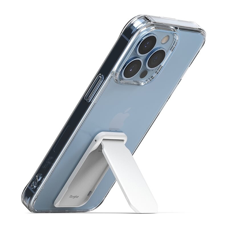 Ringke Litet självhäftande ställ för mobilen, vit