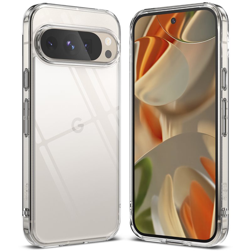 Ringke Google Pixel 9 Pro Fusion skal, Genomskinlig - Stilrent mobilskal i snygg design