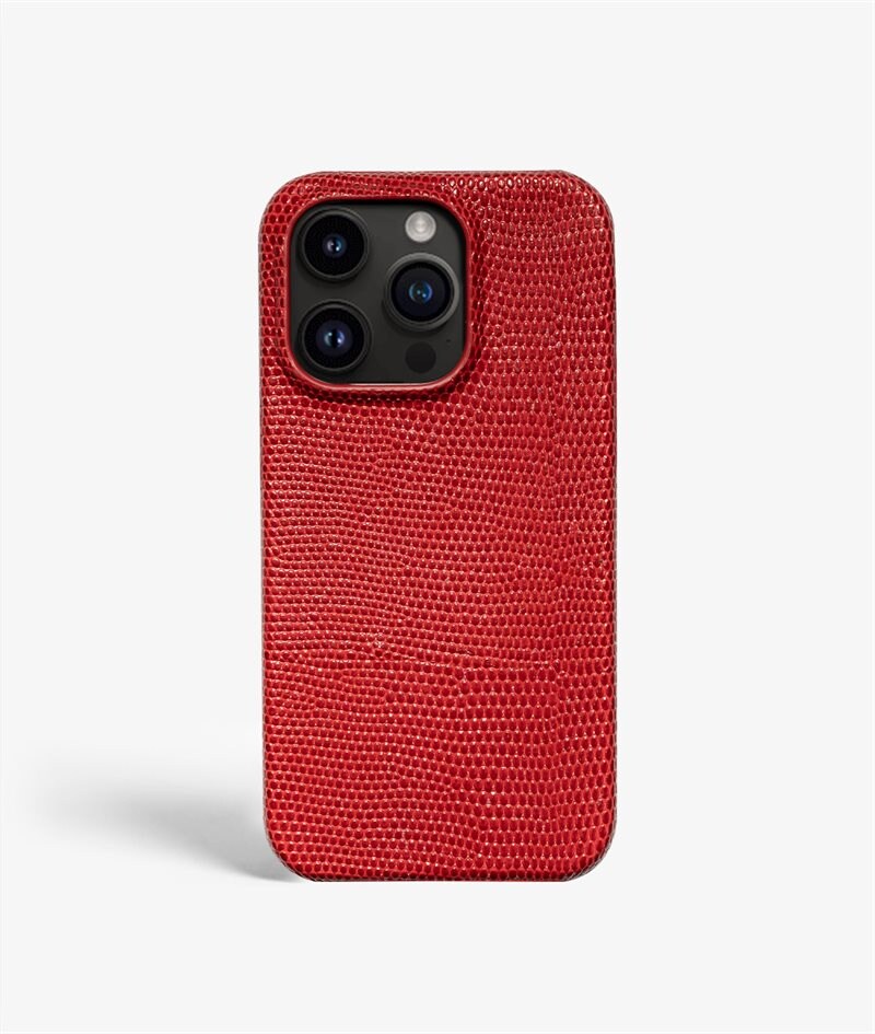 The Case Factory iPhone 13 Pro Max Skal Lizard Red