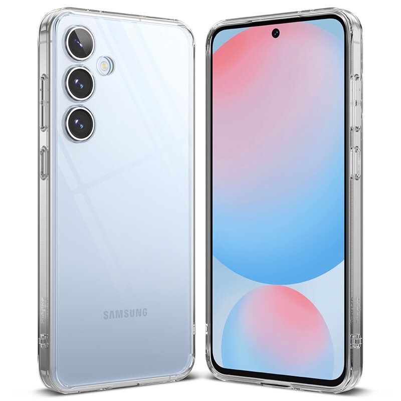 Ringke Samsung Galaxy S24 FE Fusion skal, Clear - Stilrent mobilskal i snygg design