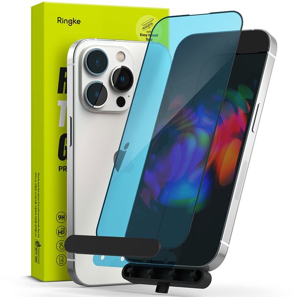 Ringke iPhone 14 Pro Skärmskydd i glas med monteringsverktyg