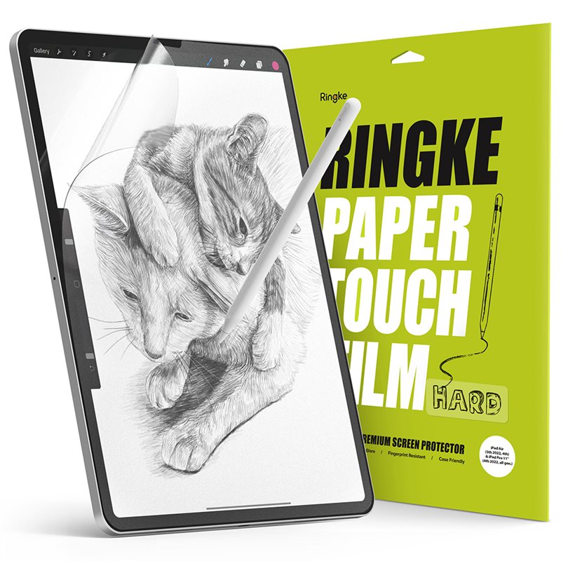 Ringke Apple iPad Pro 11 2nd Gen (2020) Hårt pappersliknande skärmskydd (2-pack)