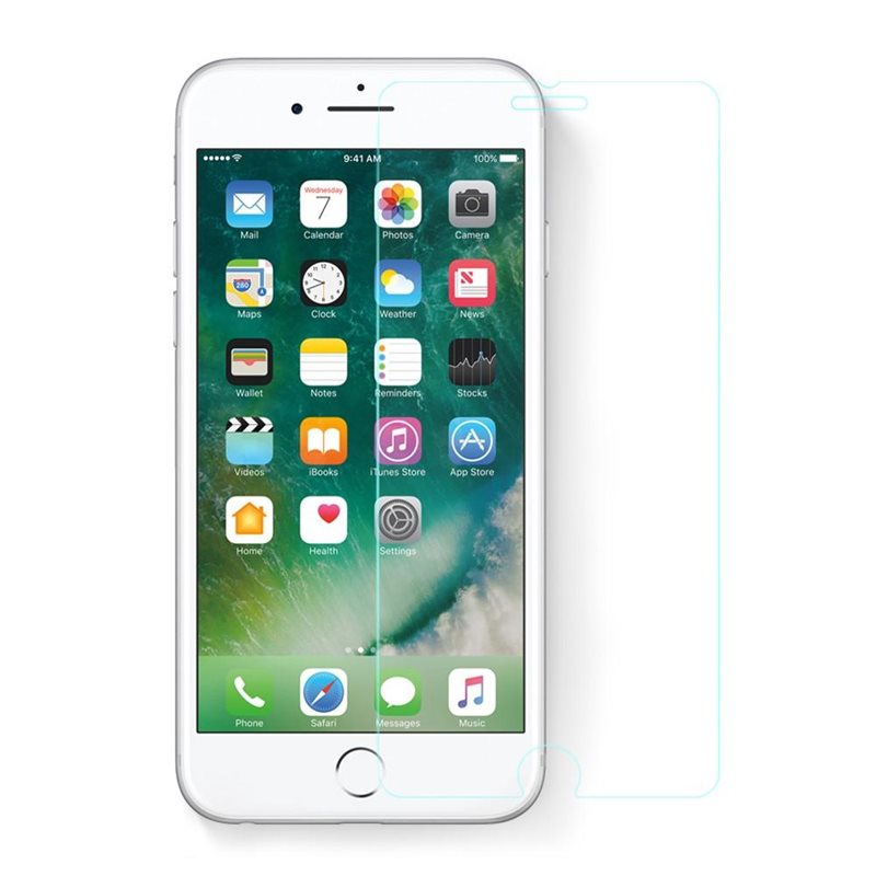 iPhone 8 Skärmskydd i härdat glas - Tunt skärmskydd i tåligt härdat glas