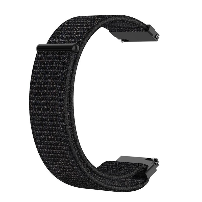 Garmin Vivoactive 4s Armband i nylon, Svart - Armband i skön och ventilerande nylon