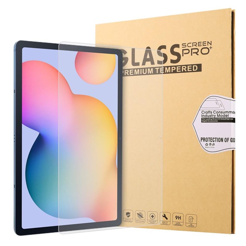 Samsung Galaxy Tab S8/Galaxy Tab S7 Skärmskydd i härdat glas - Skydda skärmen från repor och slitage - Enkel montering