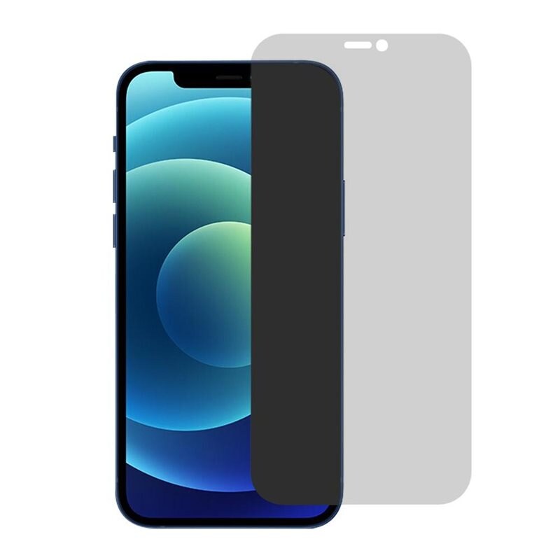 iPhone 12 Pro Max Anti-spy skärmskydd i glas - Skärmskydd med sekretessfilter - Skydda din integritet