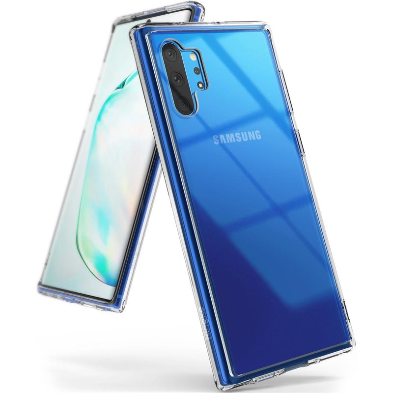 Ringke Samsung Galaxy Note 10 Plus Fusion skal, Genomskinlig - Stilrent mobilskal i snygg design