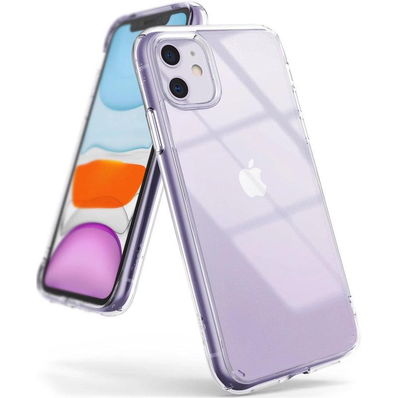 Ringke iPhone 11 Fusion skal, Genomskinlig - Stilrent mobilskal i snygg design