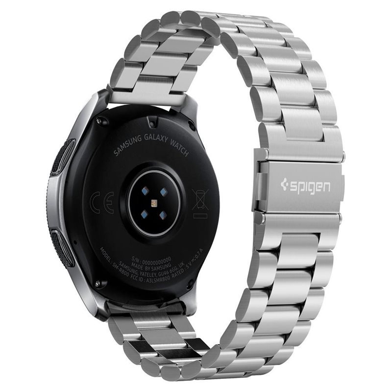 Spigen Suunto 9 Peak Pro Metallarmband Modern Fit, silver - Snyggt metallarmband - Justerbar längd
