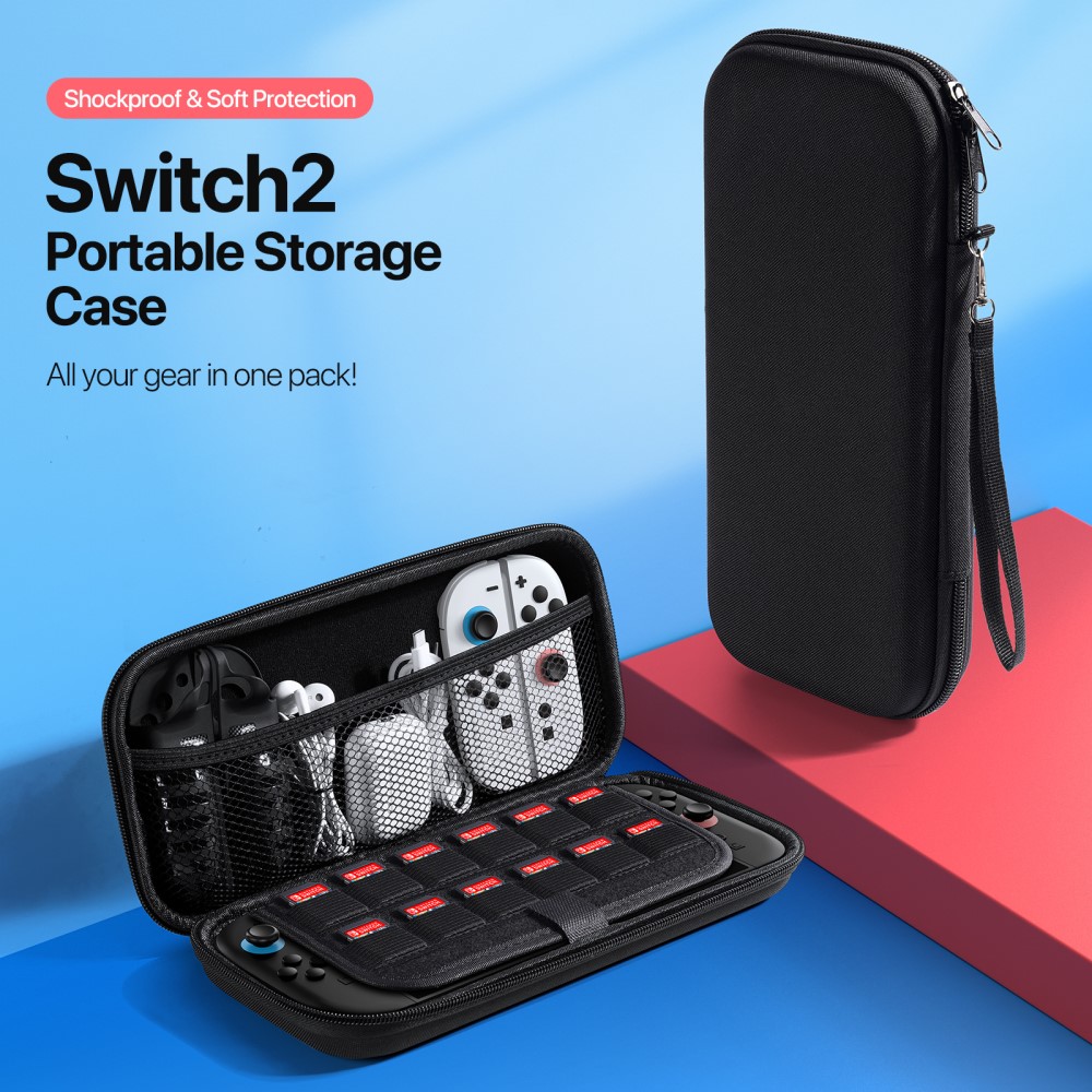 Nintendo Switch 2 Förvaringsväska, svart