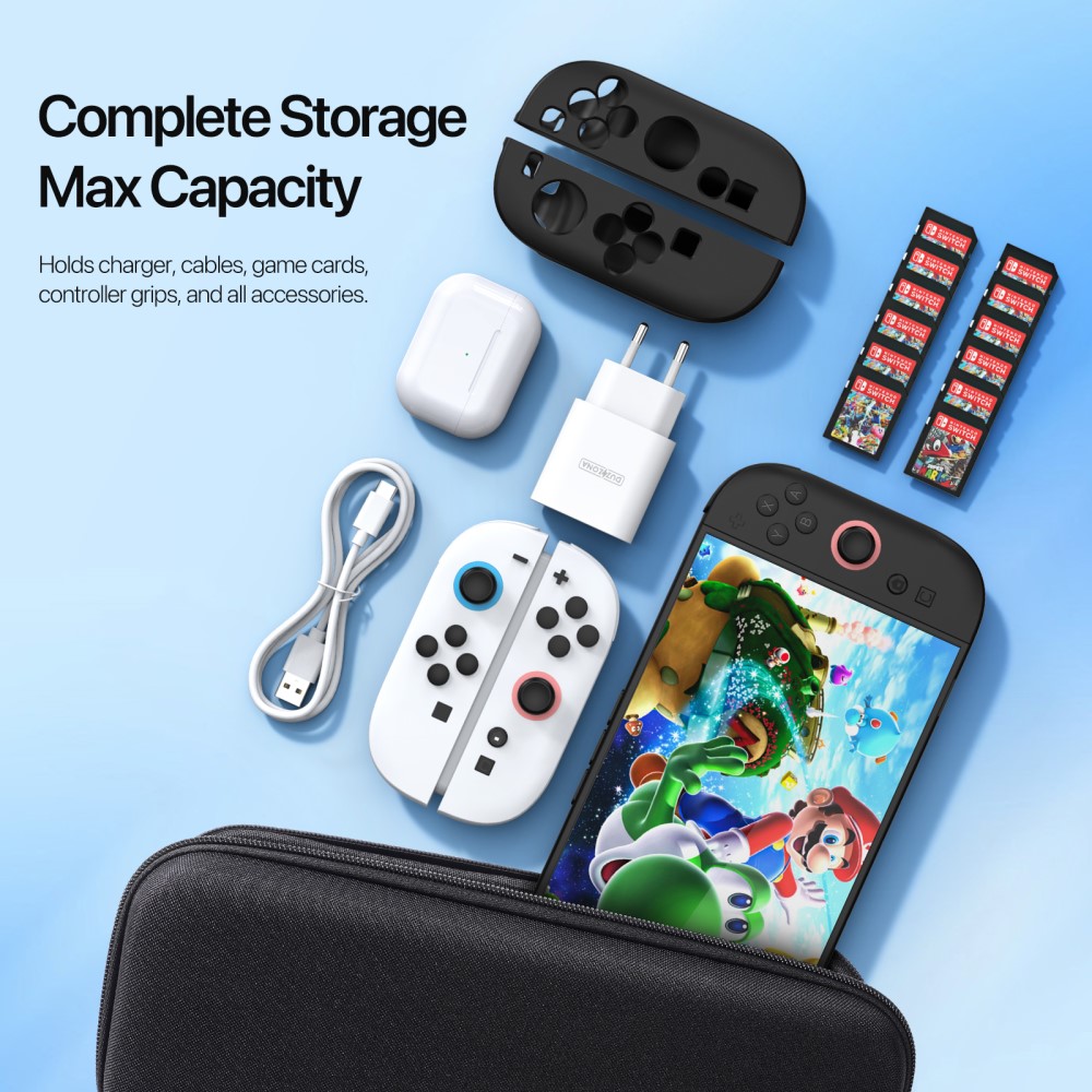 Nintendo Switch 2 Förvaringsväska, svart