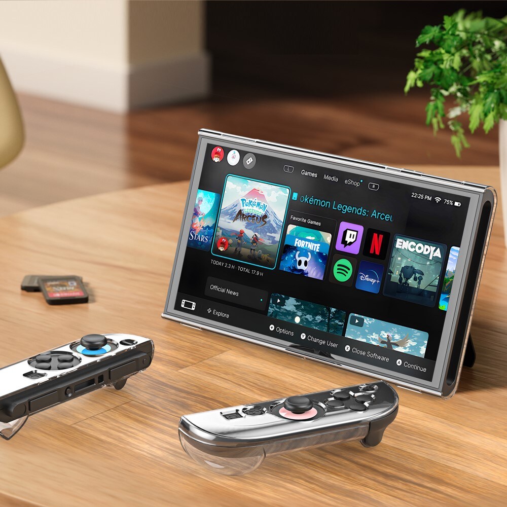 Nintendo Switch 2 Tunt hårdskal, Genomskinlig