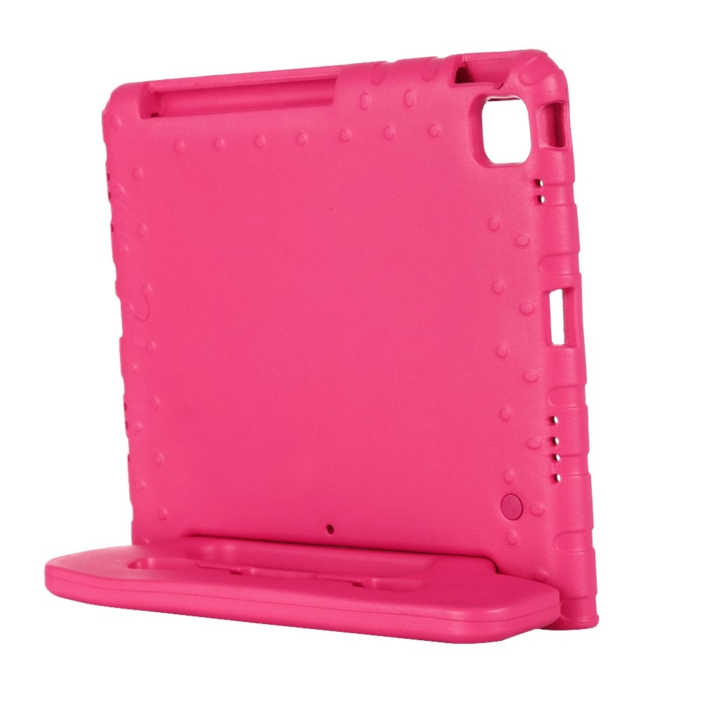 iPad Pro 12.9 5th Gen (2021) Stöttåligt skal/fodral - Perfekt för barn, rosa