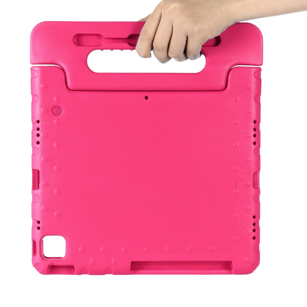 iPad Pro 12.9 6th Gen (2022) Stöttåligt skal/fodral - Perfekt för barn, rosa