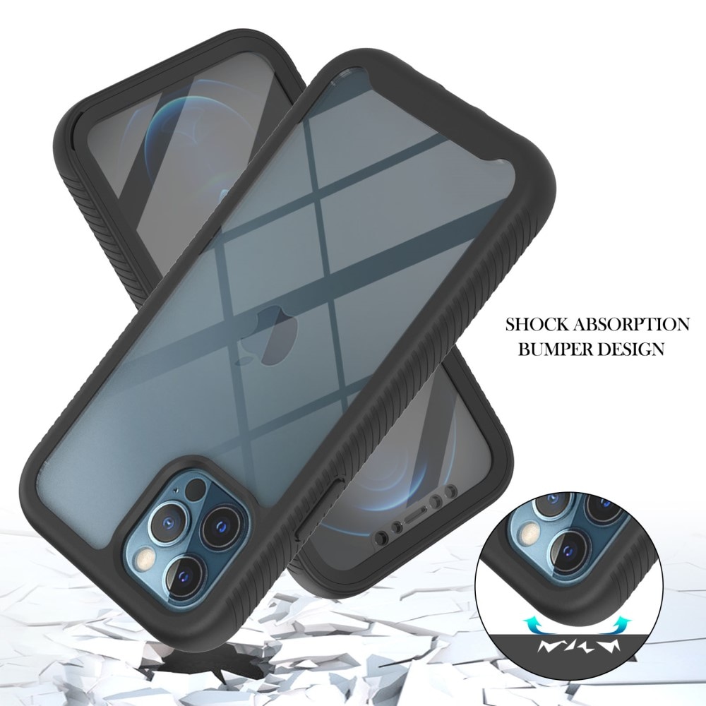 iPhone 12 Pro Max Mobilskal Full Protection, Svart