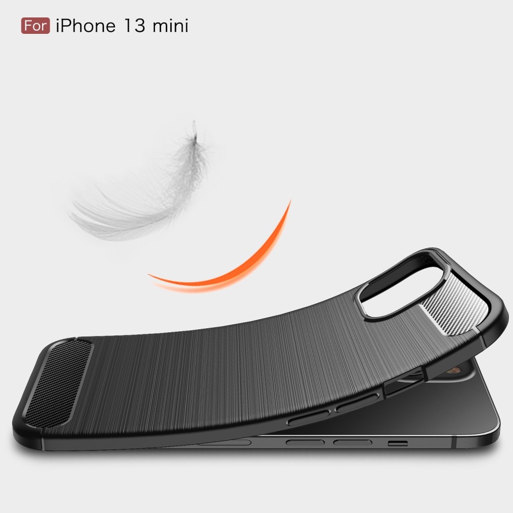 iPhone 13 Mini TPU-skal Brushed, Black