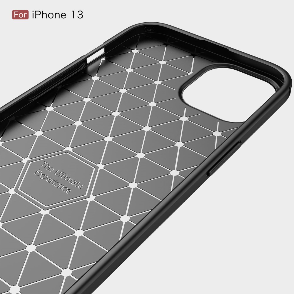 iPhone 13 TPU-skal Brushed, Black