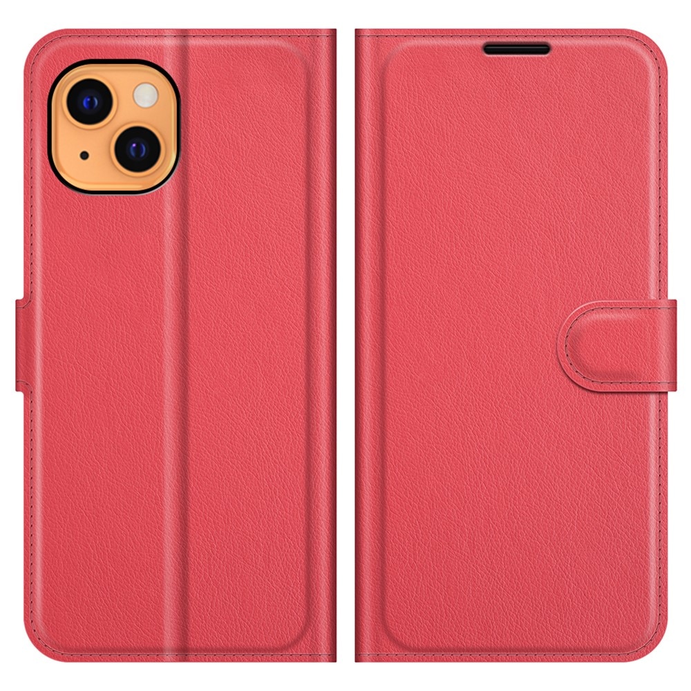 iPhone 13 Enkelt mobilfodral, röd
