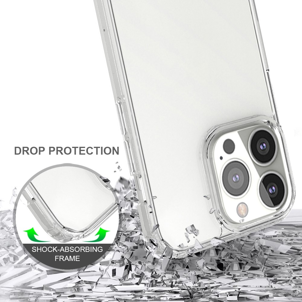 iPhone 13 Pro Crystal Hybrid-skal, transparent