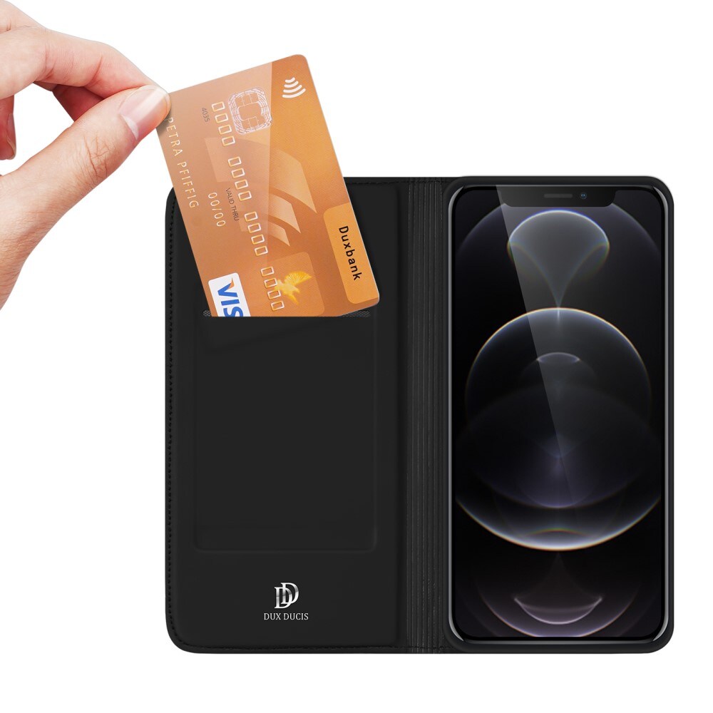 Apple iPhone 13 Pro Slimmat mobilfodral, Svart