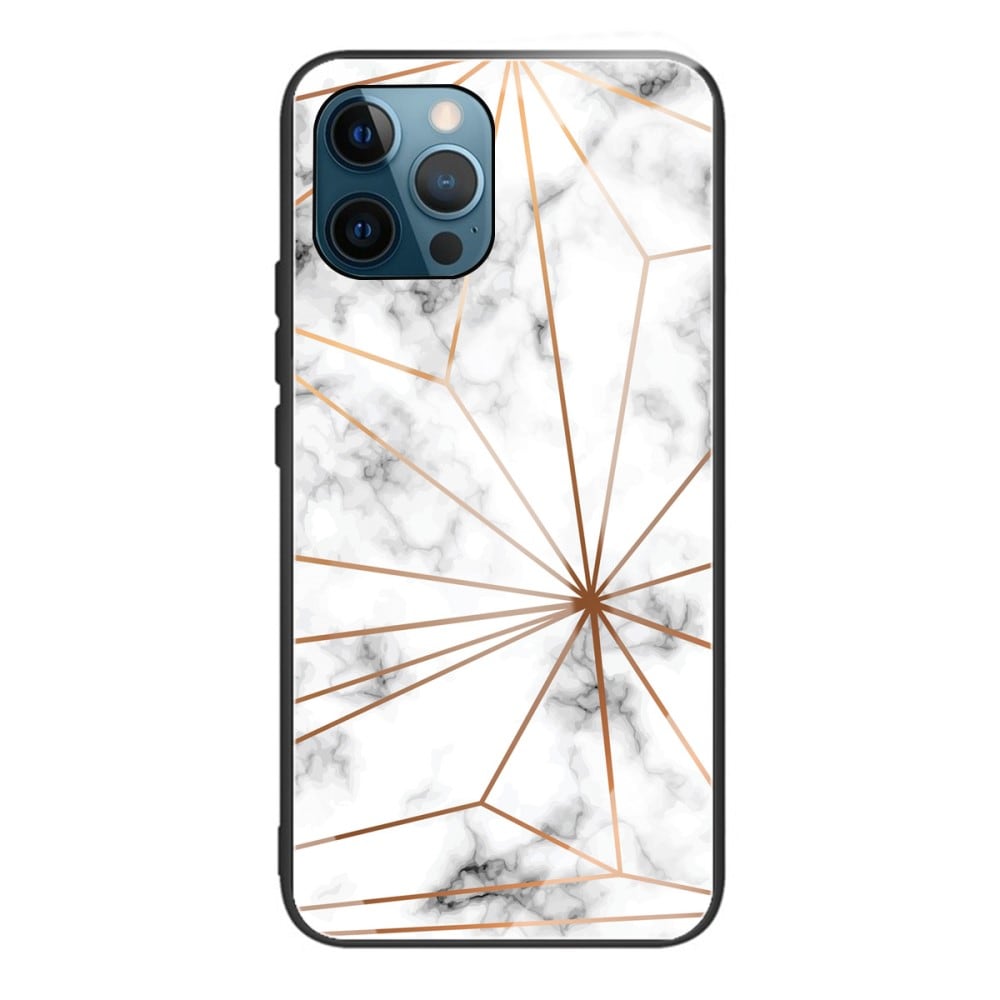 iPhone 13 Pro Mobilskal med baksida av glas, Flerfärgad/Mönster