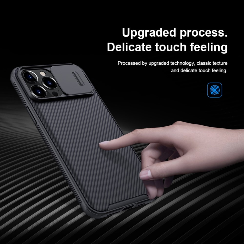 iPhone 13 Pro Max Skal med kameraskydd - CamShield, Svart