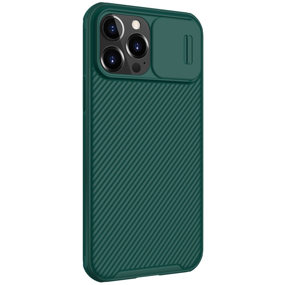 iPhone 13 Pro Max Skal med kameraskydd - CamShield, Grön