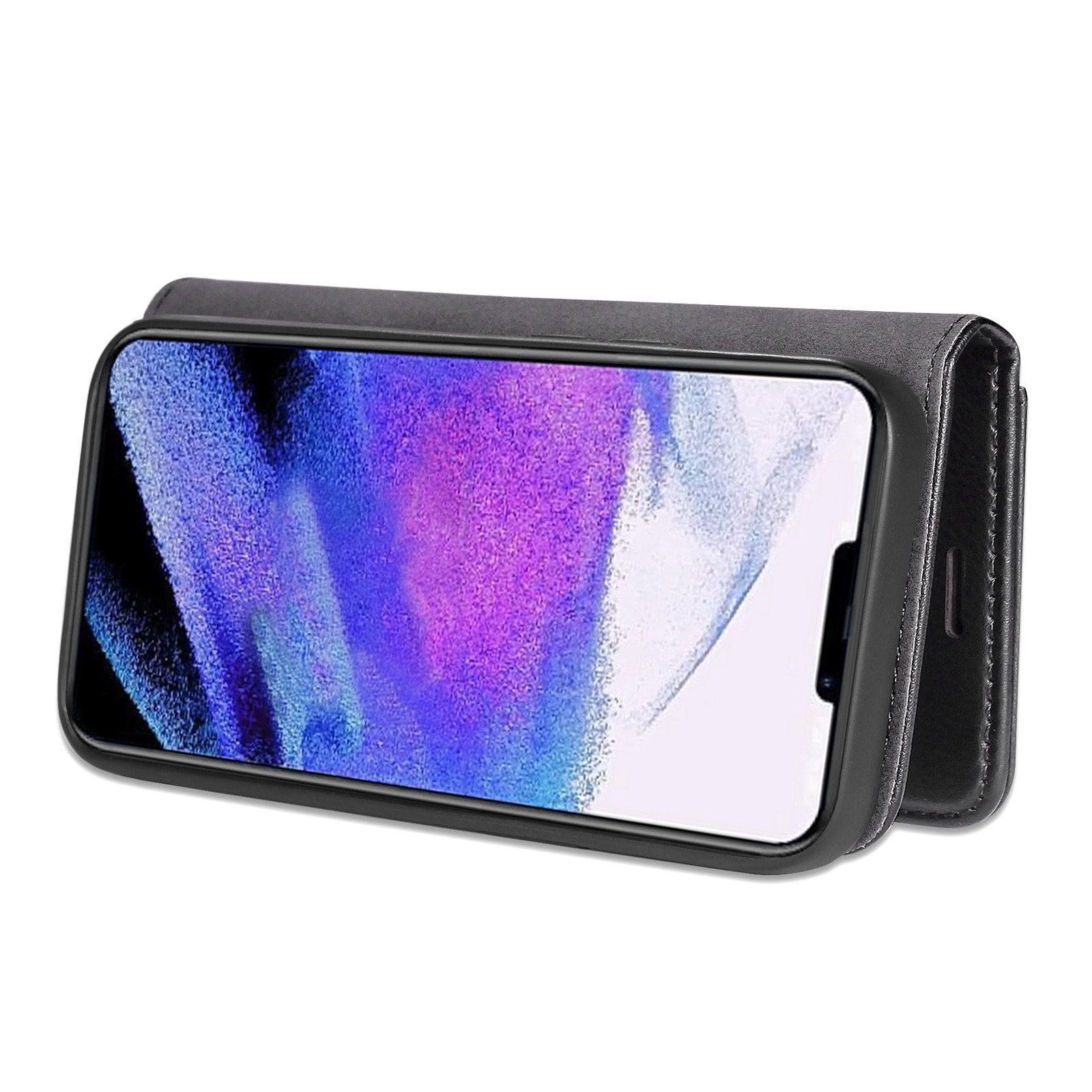 iPhone 13 Pro Plånboksfodral med avtagbart skal, svart