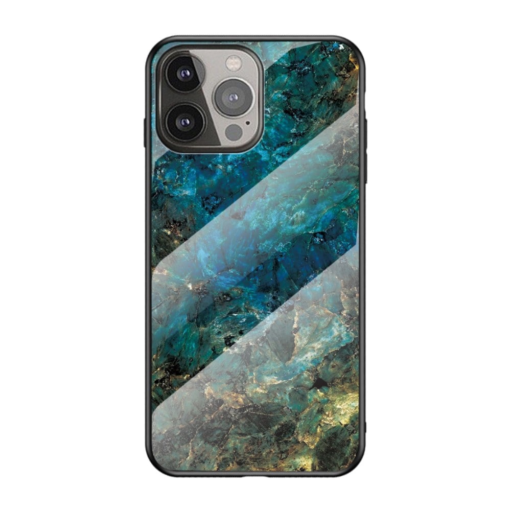 iPhone 13 Pro Max Mobilskal med baksida av glas, Flerfärgad/Mönster