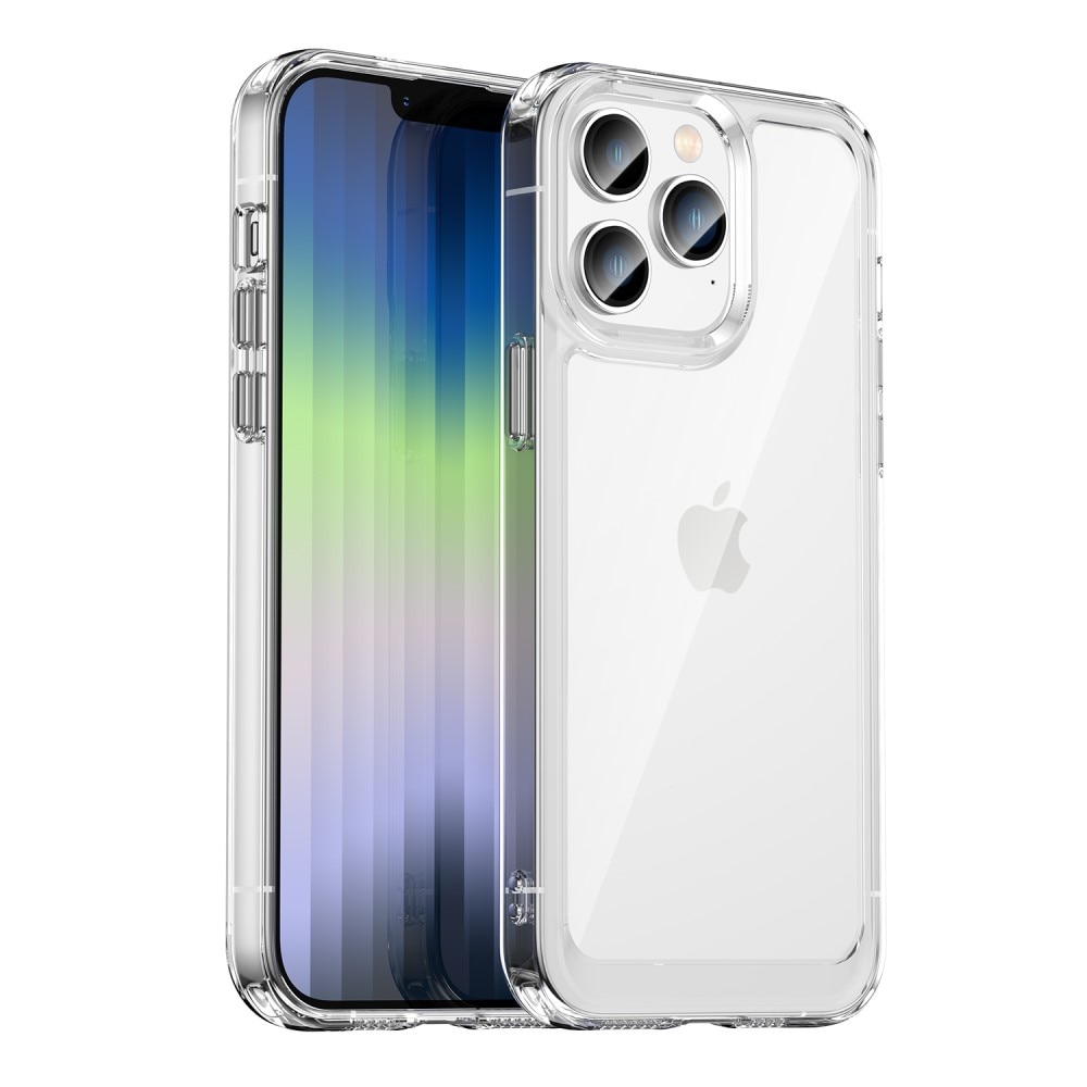 iPhone 14 Pro Max Crystal Hybrid-skal, transparent