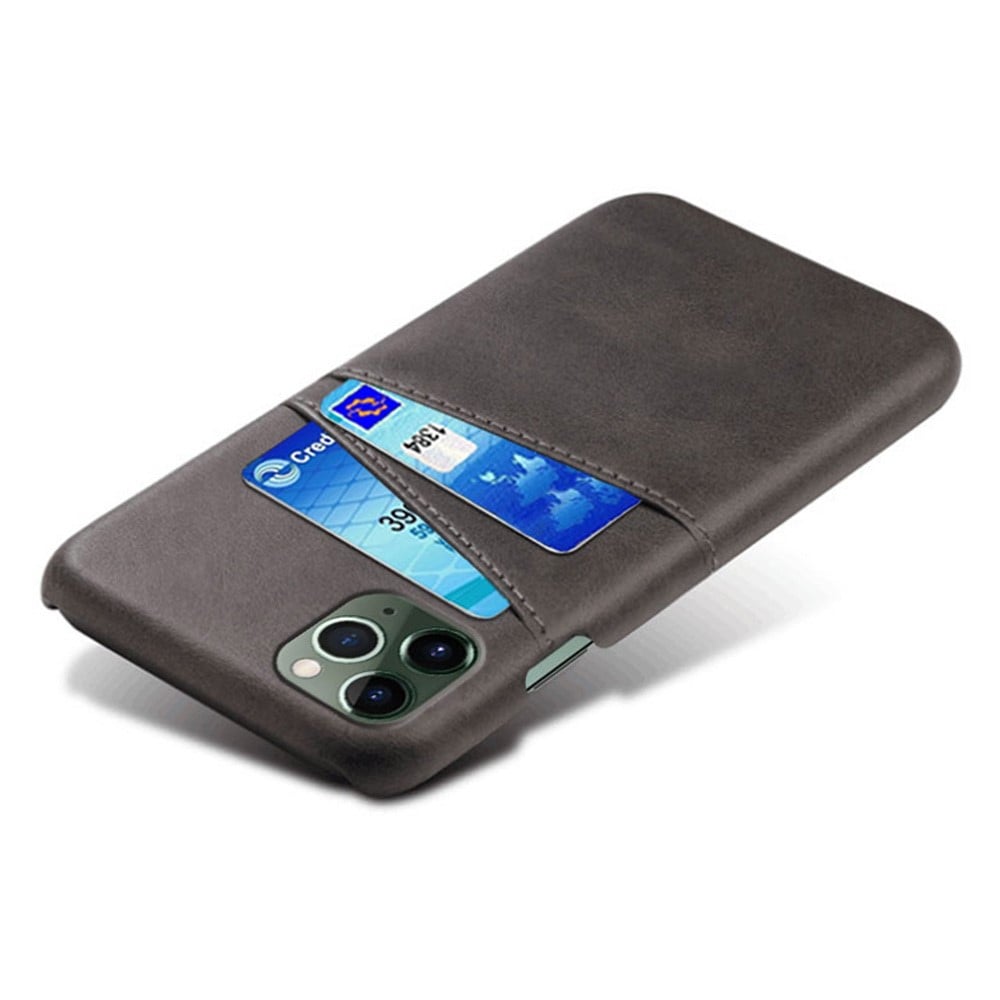 iPhone 14 Pro Max Snyggt skal med 2 kortfack, Svart