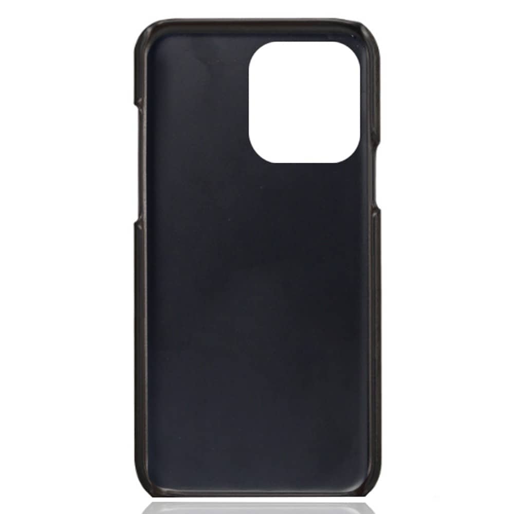 iPhone 14 Pro Max Snyggt skal med 2 kortfack, Svart