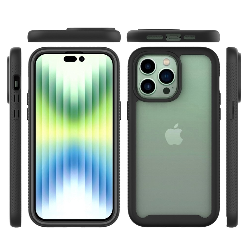 iPhone 14 Pro Mobilskal Full Protection, Svart