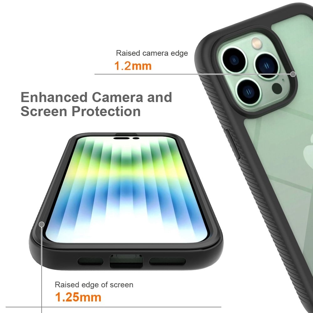 iPhone 14 Pro Max Mobilskal Full Protection, Svart