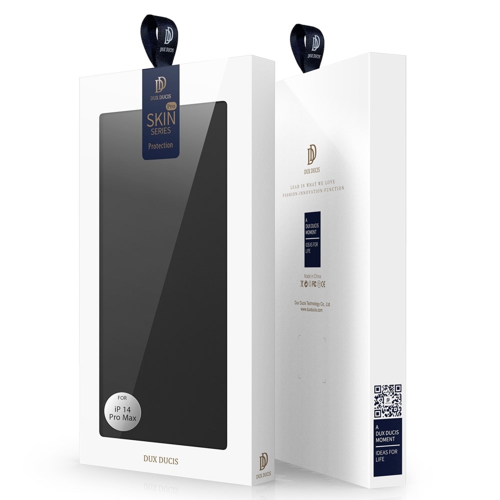 iPhone 14 Pro Max Slimmat mobilfodral, Svart