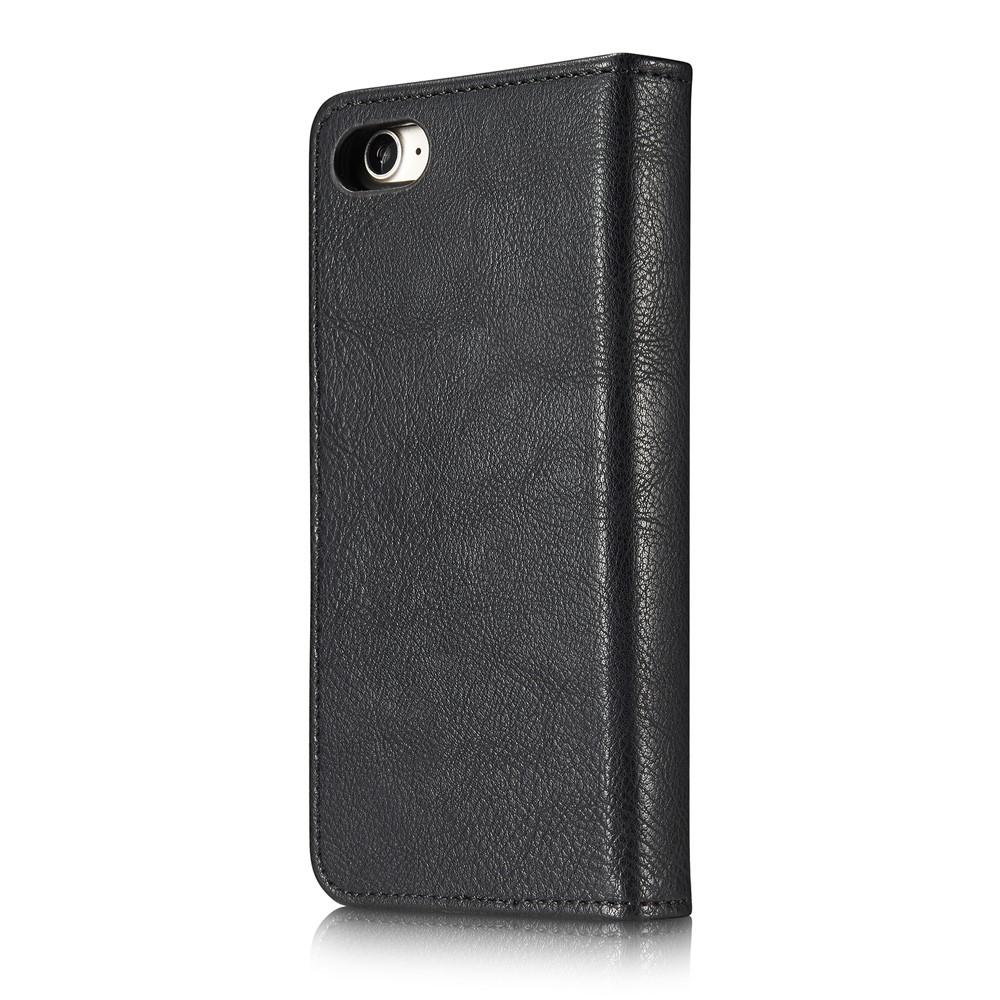 iPhone SE (2022) Plånboksfodral med avtagbart skal, svart