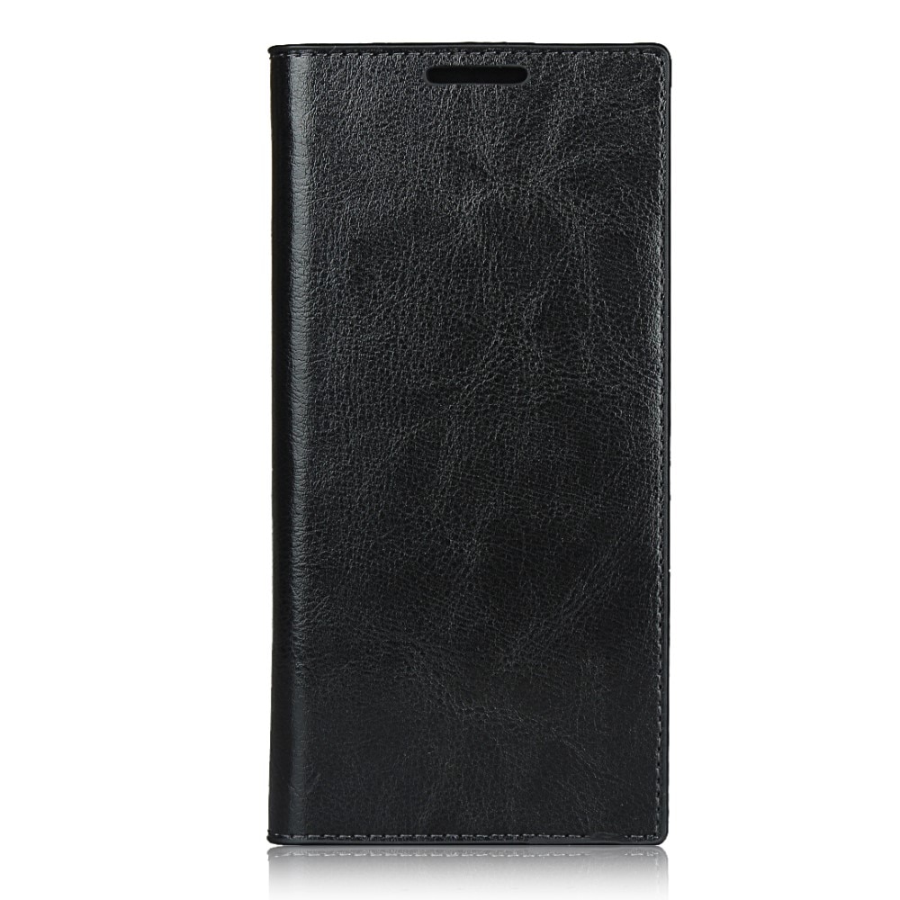 Samsung Galaxy Note 20 Ultra Smidigt mobilfodral i äkta läder, svart