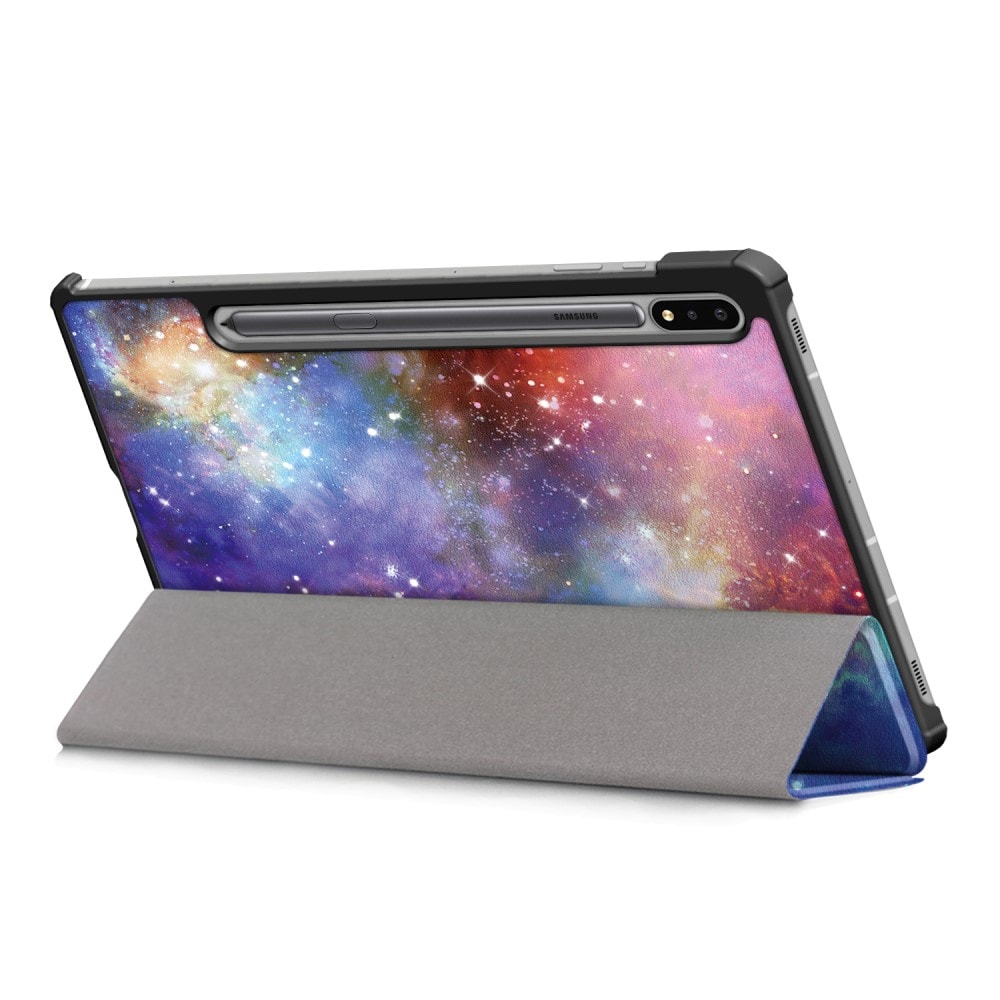 Samsung Galaxy Tab S7 FE Tri-Fold Fodral, rymd