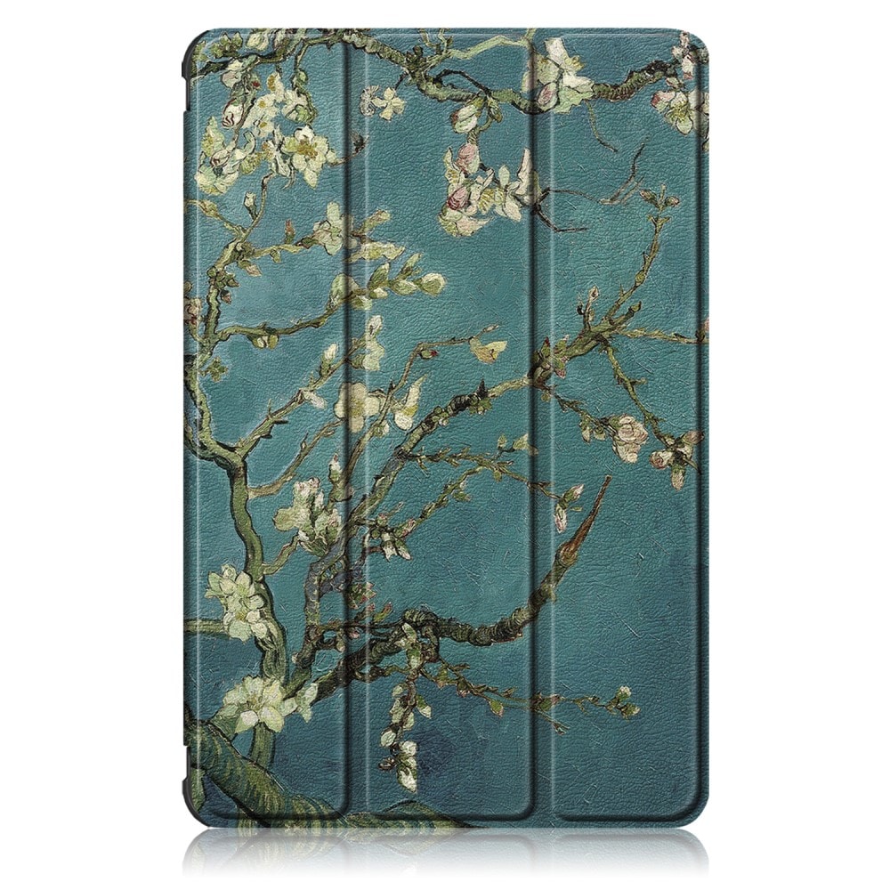 Samsung Galaxy Tab S7 FE Tri-Fold Fodral, körsbärsblommor