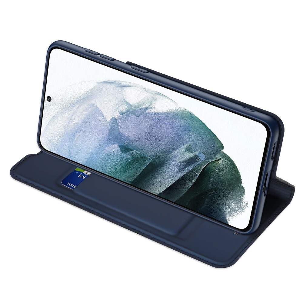 Samsung Galaxy S21 FE Slimmat mobilfodral, Navy