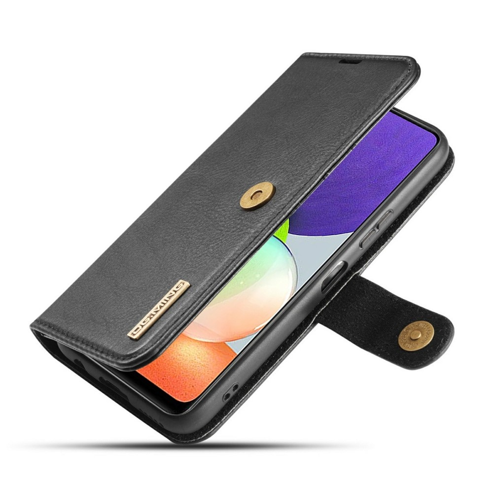 Samsung Galaxy A22 4G Plånboksfodral med avtagbart skal, Svart