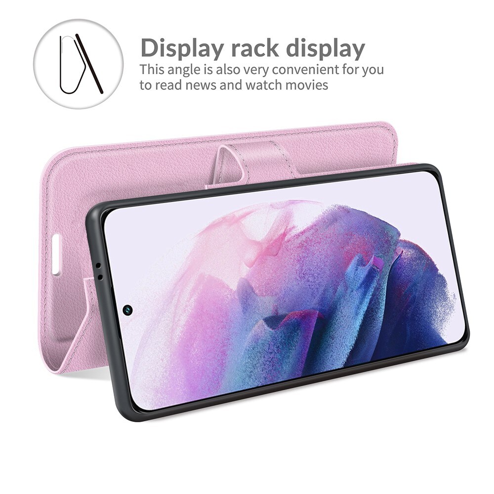 Samsung Galaxy S22 Enkelt mobilfodral, Rosa